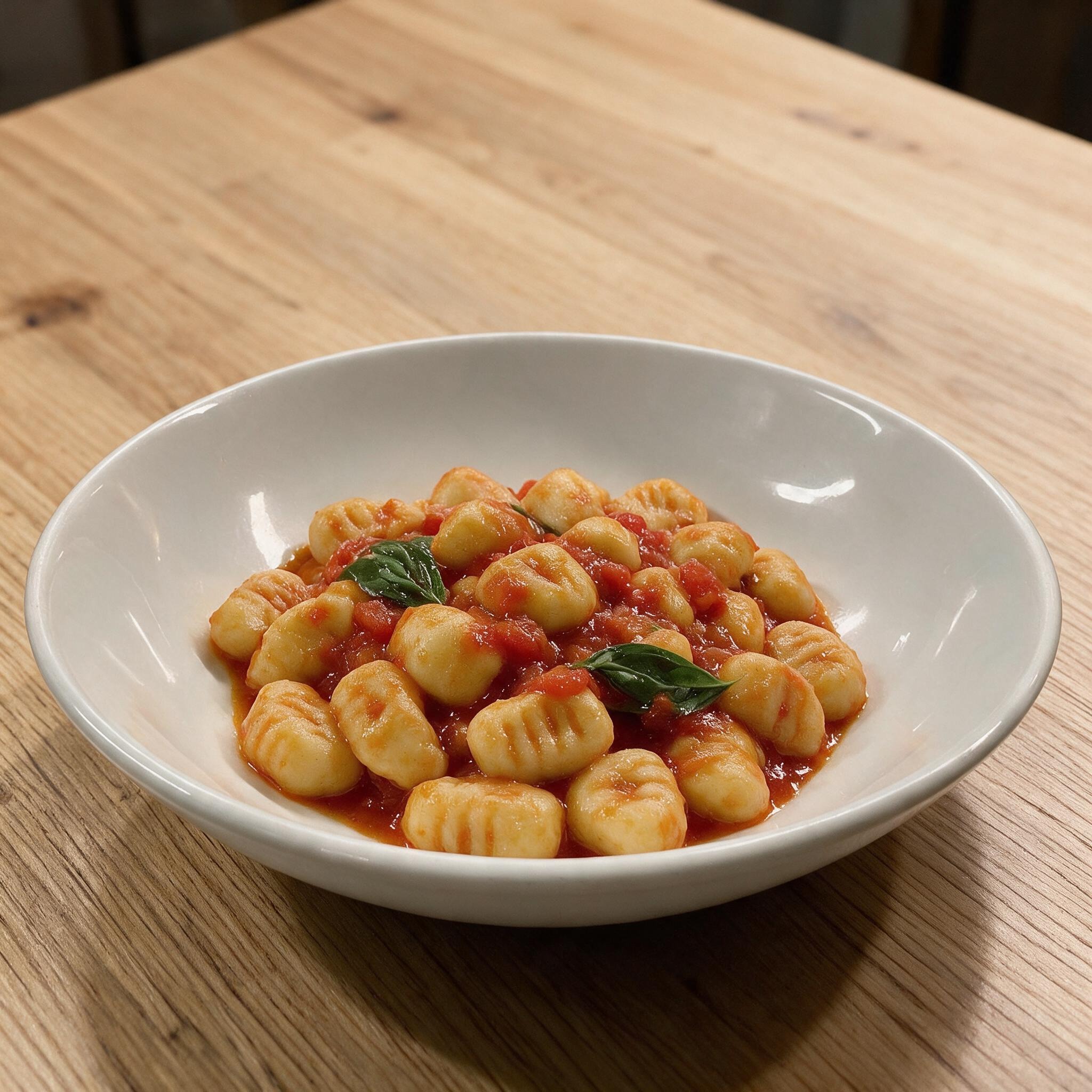 Tomato gnocchi