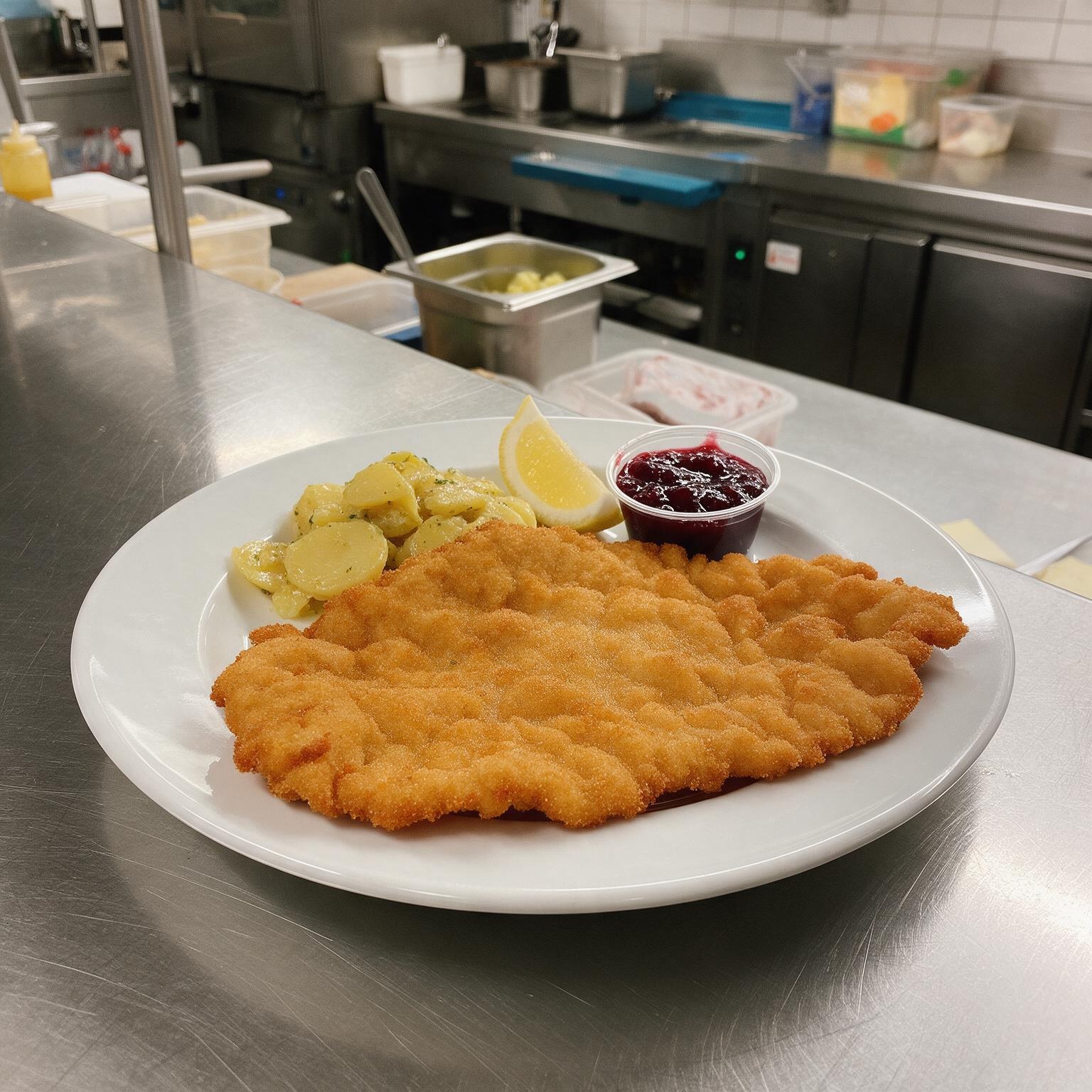 Source image: Viennese schnitzel