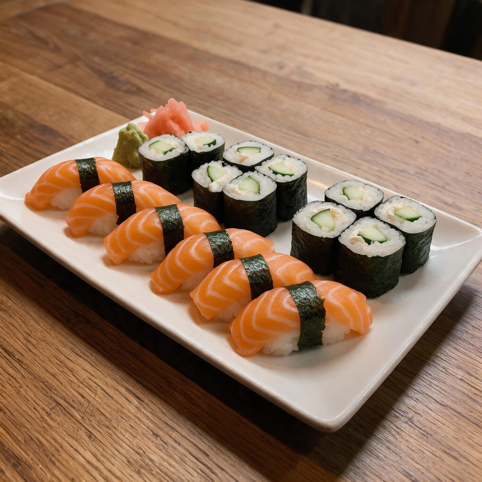 Sushi selection